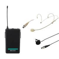 W Audio RM Quartet Tie Clip / Lapel Beltpack Kit (864.30Mhz)