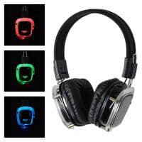 W Audio SDPRO 3-Channel Silent Disco Headphones