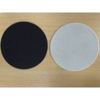 AudioKraft White Ceiling Speaker Grille 6.5" Universal Magnetic Slimline Cover