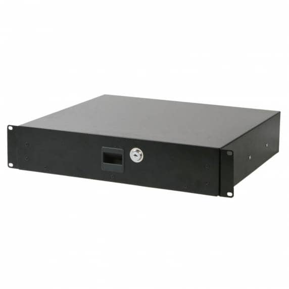 Pulse 19" 2U Lockable Rack Drawer PA Case - RD2