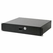Pulse 19" 2U Lockable Rack Drawer PA Case - RD2