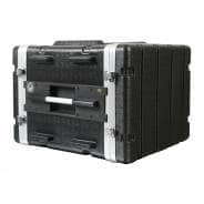 Pulse ABS-8U 19" 8U Rack ABS Flight Case