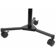 Pulse Wheeled Laptop and Projector Floor Stand - Black
