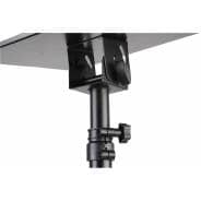 Pulse Wheeled Laptop and Projector Floor Stand - Black