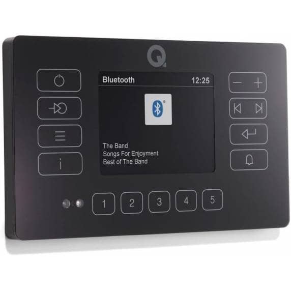 Q Acoustics E120 Black DAB & Bluetooth HiFi System