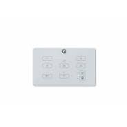 Q Acoustics E60 Bluetooth In-Wall Amplifier (White) & 2x Q Install Qi65CB Speakers