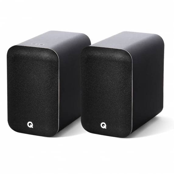 Q Acoustics M20 Bluetooth Bookshelf Speakers, Pair (Black)