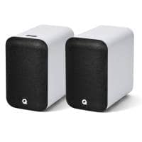 Q Acoustics M20 Bluetooth Bookshelf Speakers, Pair (White)