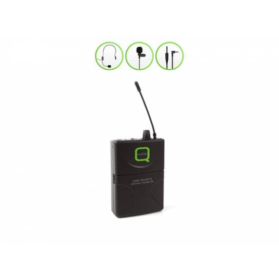 Q-Audio Complete Beltpack and Microphone Kit for QWM1940 (863-865MHz)