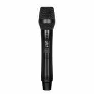 Q-Audio QWM 1960 V3 True Diversity Dual Wireless Handheld Mic System (606-614MHz)
