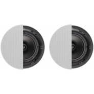 Q Install QI65C 6.5" In-Ceiling Speakers w/ Directional Tweeter (Pair)