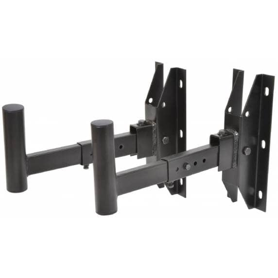 QTX Adjustable Speaker Wall Brackets - 65° to 90° Tilt