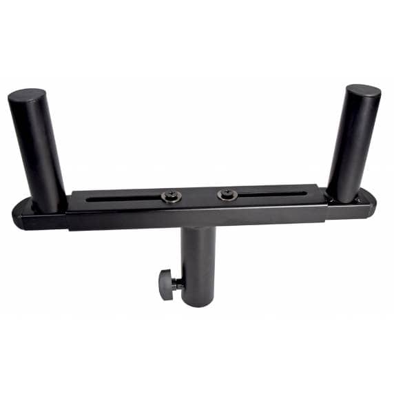 QTX Adjustable Twin 35mm Pole Mount T-Bar Adaptor