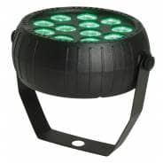 QTX BATPAR-18 Portable Rechargeable Mini LED PAR Light