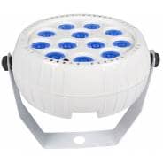 QTX BATPAR-18 - Rechargeable Mini LED PAR Light (White)