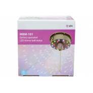 QTX Battery Operated LED Mirror Ball Motor - MBM-101