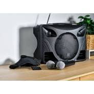 QTX DELTA-50 Portable PA System Twin Wireless Mics & Bluetooth 
