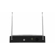 QTX Dual Handheld VHF Wireless Microphone System (174.1 - 175MHz)