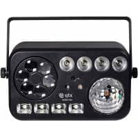 QTX GOBO Hex - 6-in-1 LED & Laser Effect Unit