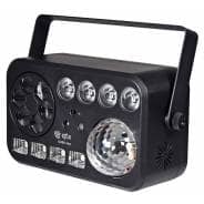 QTX GOBO Hex - 6-in-1 LED & Laser Effect Unit