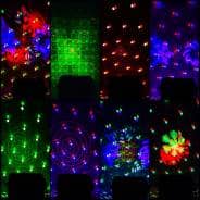 QTX GOBO Hex - 6-in-1 LED & Laser Effect Unit