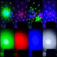 QTX GOBO Hex - 6-in-1 LED & Laser Effect Unit