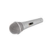 QTX Handheld Dynamic Vocal Mic with 3m XLR Cable (Silver)