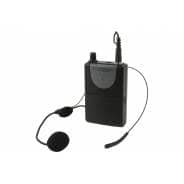 QTX Headset Microphone + Beltpack for QRPA & QXPA (175.0MHz)
