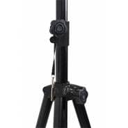 QTX Heavy-Duty Adjustable PA Speaker Stand (Single)
