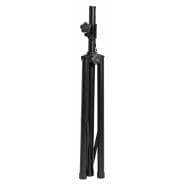 QTX Heavy-Duty Adjustable PA Speaker Stand (Single)