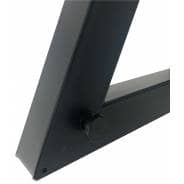 QTX Height Adjustable Monitor Speaker Stand with Triangular Base