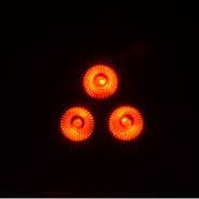 QTX PAR12 RGBW DMX LED PAR Light (3x4W)