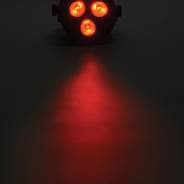 QTX PAR12 RGBW DMX LED PAR Light (3x4W)