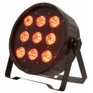 QTX PAR54 Extra Flat 4-in-1 LED Plastic PAR Can