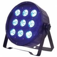 QTX PAR54 Extra Flat 4-in-1 LED Plastic PAR Can
