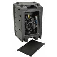 QTX PAV8 Portable PA Set with Wireless Mics, Bluetooth, USB/SD & DVD Player