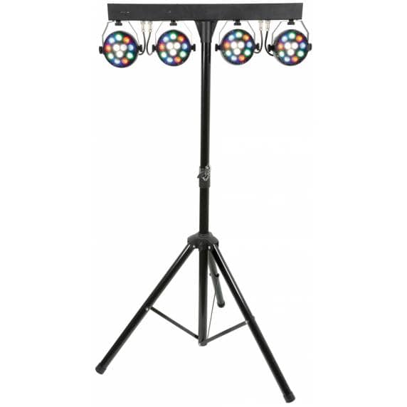 QTX PB-1214 LED PAR Bar System Stage Wash Light Package