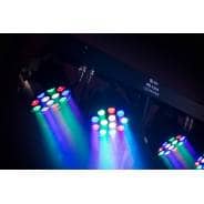 QTX PB-1214 LED PAR Bar System Stage Wash Light Package