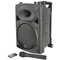 QTX QR10PA Portable PA Speaker with TWS (10"+ 1 x UHF Mic)