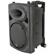 QTX QR10PA Portable PA Speaker with TWS (10"+ 1 x UHF Mic)