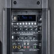 QTX QR12PA Portable PA Speaker with TWS (12" + 2x UHF Mics)