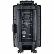 QTX QR15PA Portable PA Speaker with TWS (15" + 2x UHF Mics)