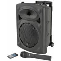 QTX QR8PA Portable PA Speaker with TWS (8"+ 1 x UHF Mic)