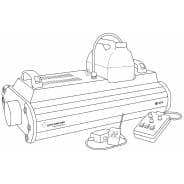 QTX QTFX-2000 mkII - 2000W High Power Fog Machine