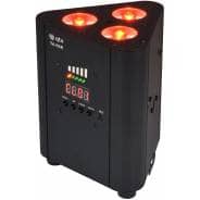 QTX Tri-PAR - Rechargeable Triple PAR Uplighter