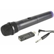 QTX U-MIC - Wireless Handheld Microphone with USB Receiver (864.8MHz)