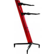 Quik Lok ‘Tower’ RED Aluminium Dual-Tier Keyboard Slant Stand – SL/913ALURE