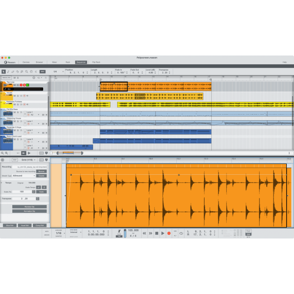 Reason 13 - Music Production Software (Serial Download)
