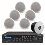 Restaurant Background Music System with Bluetooth & DAB Radio - 6x Bosch Ceiling Speakers