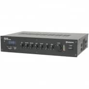 RM120B 5 channel 100V Mixer Amp with Bluetooth